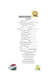 English Worksheet: Island in the Sun song by WEEZER