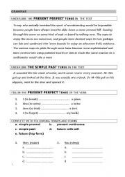 English worksheet: Exam - part 3 