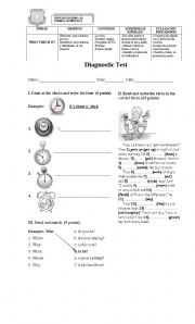 English Worksheet: Review