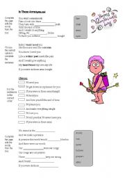 English Worksheet: In these arms by Bon Jovi