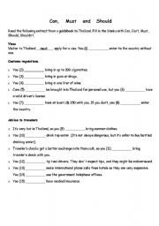 English Worksheet: Auxiliaries