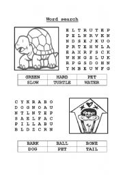 English worksheet: pets