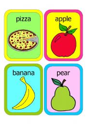 FOOD FLASHCARDS