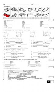 English Worksheet: Countable & Uncountable