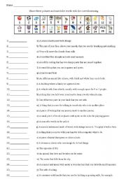 English Worksheet: Name the Pictures