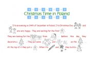 English worksheet: Christmas time in Poland