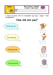 English worksheet: Personal id