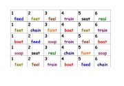 English Worksheet: Four in a row