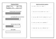 English worksheet: Frequency Adverbs