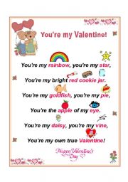 YOU ARE MY VALENTINE 1