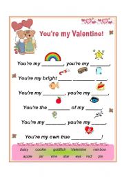 YOU ARE MY VALENTINE 2