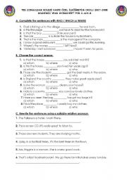 relative pronouns