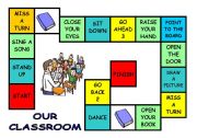 English Worksheet: OUR CLASSROOM