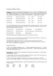 English Worksheet: Possesives and Plurals of Nouns