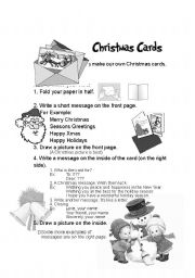 How to make Christmas cards