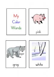 English Worksheet: Colours