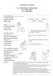 English Worksheet: Tarzan
