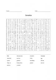 English Worksheet: Word search