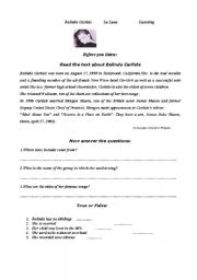 English worksheet: Belinda Carlisle song plus pre and post raeding activities for adults