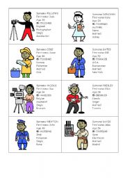 English Worksheet: INTRODUCING PEOPLE