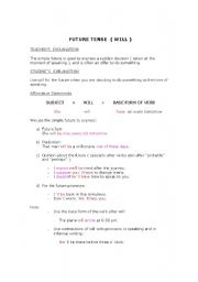 English worksheet: Past Simple and Past Continuous