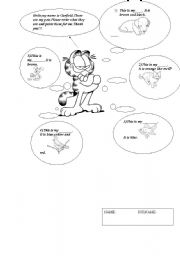 English Worksheet: Animals & Colours