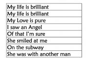 English Worksheet: YOURE BEAUTIFUL SONG ACTIVITY