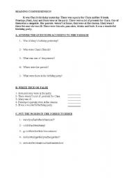 English Worksheet: simple past