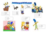 English Worksheet: possessives