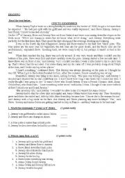 English Worksheet: pre-intermediate test