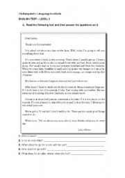 English Worksheet: Present Simple and Present Continuous