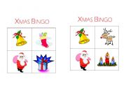English worksheet: Xmas bingo