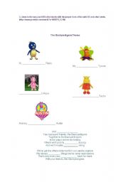 English Worksheet: Listening for children