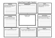 Animal Research Graphic Organizer