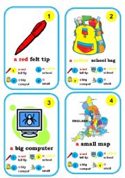 English Worksheet: Go fish card game