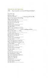 English worksheet: Listening, The fool on the hill (The Beatles)