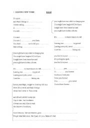 English worksheet: REM 