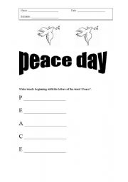 peace day