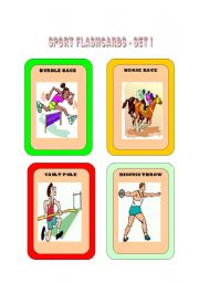 Sports Flashcard Part -I