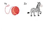 English Worksheet: alphabet yz