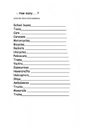 English Worksheet: EXPRESSING QUANTITY