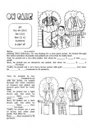 English Worksheet: Clothes 1