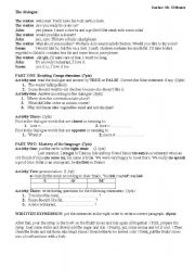 English Worksheet: reading