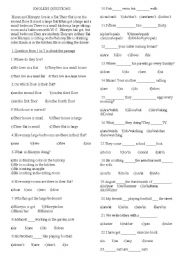 English Worksheet: general exercises with multiple choise