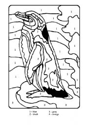 English Worksheet: coloring