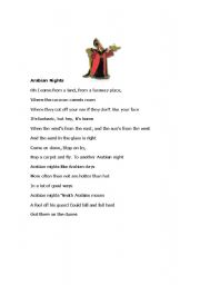 English Worksheet: Disney racism & Arab Stereoypes Lesson