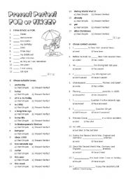 English Worksheet: The Present Perfect - For or Since?