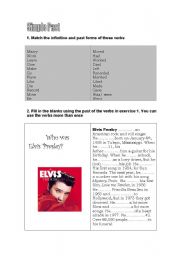 English Worksheet: Past Simple