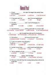 English Worksheet: Unreal_Past