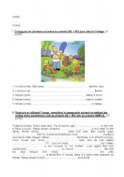 English Worksheet: For French students of ESL